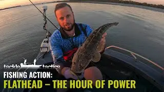 Flathead Hour of Power - Fishing for Flathead on Soft Plastics