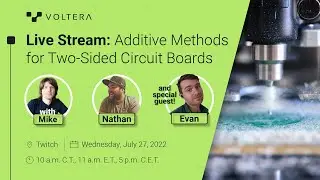 Webinar: Additive Methods for Two-Sided Boards on the V-One