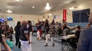 Unity of Navasota sings “Look To The Hills” in Navasota, TX !