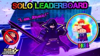 How I Got Solo Leaderboard Without Speedwagon (Wave 133+) - All Star Tower Defense