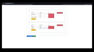 Dynamically add input fields in template driven forms