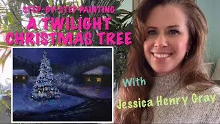 Twilight Christmas Tree