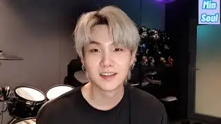 [Озвучка by Minsoul] V LIVE Трансляция Юнги | I'm in the studio~