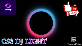 CSS DJ LIGHT | WEBSITE LOADER | CODING DEVELOPER.