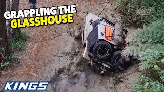 Grappling The Glasshouse! See Shaun And Graham's Wet & Wild Winching! 4WD Action 