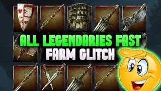 No Rest For The Wicked ALL LEGENDARY WEAPONS FAST GLITCH, EXPLOIT CRUCIBLE Legendaries