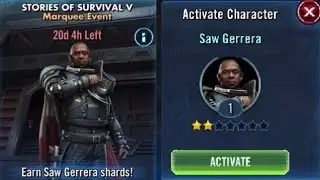 Marquee Event Stories of Survival V: Unlocking Saw Gerrera | Basic Event Play-Through