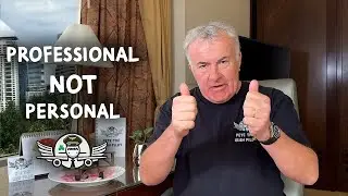 Aviation Motivation - Professional Not Personal! (Pete’s Quick Take on Resilience)