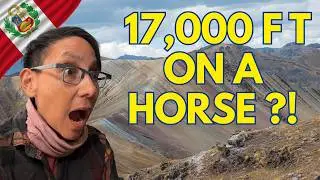 Rode a Horse to Vinicunca- Peru’s Rainbow Mountain 🇵🇪 Cusco 