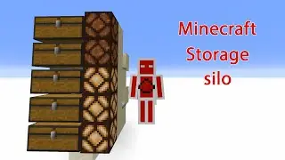 Minecraft storage silo | RQTSTEIN