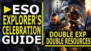 Earn Double EXP and Double Resources with ESO’s Explorer's Celebration!