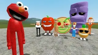 Elmo vs Pizza Tower Bosses & Characters in Garry's Mod!