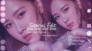 [O5] How to make this edit :: Tutorial ft Rosé :: IbisPaint X