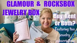 Glamour Jewelry Box & Rocksbox | August 2020 | Buy, Rent, Both?  Sharing two jewelry subscriptions!