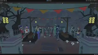 Funeral Scene For My Arcade Racing Game.