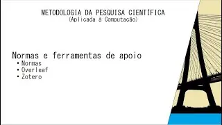 Aula 06 - Normas e ferramentas