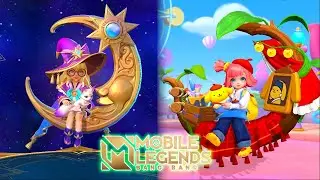 Chang'e Moon Artist Sanrio Collab Skin VS Lunar Magic Skin | MLBB