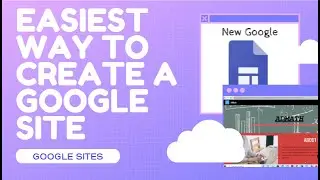 How to create a website using Google sites | Quick and easy
