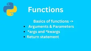Python tutorial functions part - 1 (Python tutorial #9)