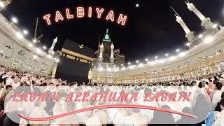 لَبَّيْكَ ٱللَّٰهُمَّ لَبَّيْكَ، #labaikallahumalabaik# #talbiyah #makkah  #labaikallahummalabaik