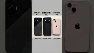 NOTHING Phone 3A vs iPhone 13 vs POCO F7 – SPEED TEST BATTLE! Who Wins?🔥