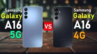 Galaxy A16 5G VS Galaxy A16 4G