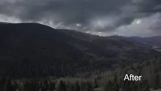 VFX- Bright day to Cloudy/Stormy Sky