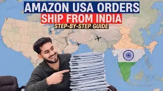 How I Ship Amazon USA Orders From India 🇮🇳 ✈️ (Step-by-Step Guide)