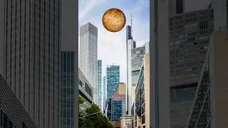 Falling Planet On Earth VFX Animation | Distruction | #planet #falling #vfx #vfxshorts #viralshort