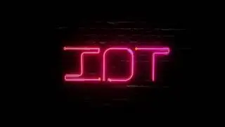 Cinema 4D Neon Light (Speed art)