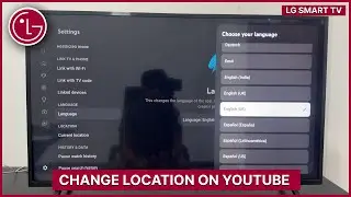 LG Smart TV: How to Change Language on YouTube (Step-by-Step Guide)