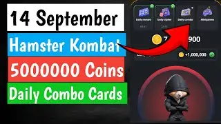 14 September Daily Combo Cards Hamster Kombat || 5M coins