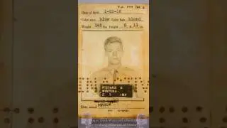 Begin of the Richard Winters Story | Band of Brothers | #ww2 #bandofbrothers #richardwinters