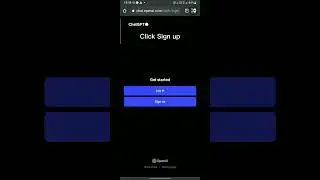 How to Sign-Up in CHATGPT using your mobile phone. #chatgpt #ai #openai #vs