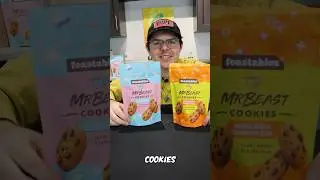Trying MrBeast Feastables Cookies!