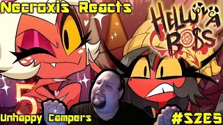 HELLUVA BOSS - UNHAPPY CAMPERS // S2: Episode 5 - Necroxis Reacts
