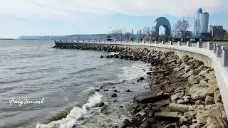 Новый и холодный Бакинский бульвар