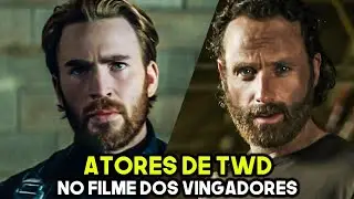 ATORES DE THE WALKING DEAD QUE PARTICIPARAM DE VINGADORES!