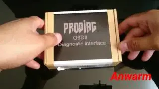 Prodiag OBD2 Diagnostic Interface Android Operating (Review)