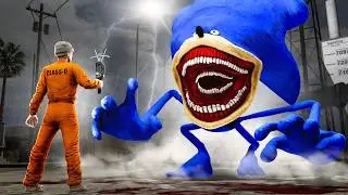 I SURVIVED SHIN SONIC TAPES (Devouring Cities) as SCP HUNTERS | GARRY'S MOD