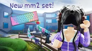 Mm2 With the new set + Asmr :)