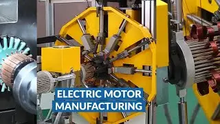 इलेक्ट्रिक मोटर कैसे बनाई जाती है  l How  to Manufacture Electric Motor