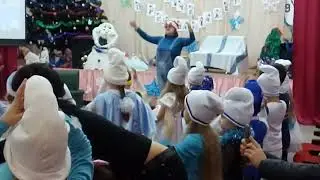 новогодний утреник 2019 12 27Школа №1