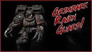How to paint Raven Guard.... The Grimdark Style!