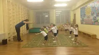 открытое занятие танцевальный кружок в детском саду