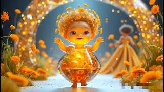 The Glass Baby’s Enchanting Runway Walk | A Mesmerizing Fashion Fantasy #GlassBaby #FantasyFashion
