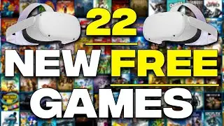 22 NEW & FREE META QUEST 2 GAMES! APPLAB + SIDEQUEST | VR | Oculus