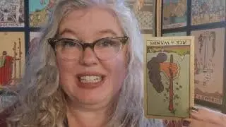 Wednesday Card: Ace of Wands reversed