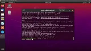 mysql in ubutnu setup | Run sql quries in terminal