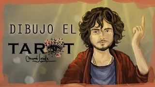 ✏️EL MAESTRO (Papa o Hierofante) 🃏 Dibujo mis Cartas del TAROT 🎨 Tarot de Artista